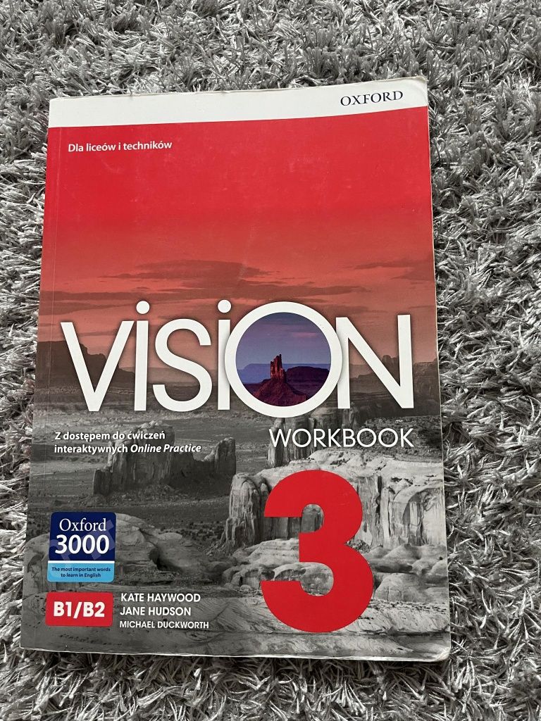 Vision 3 podręcznik i ćwiczenia do języka angielskiego