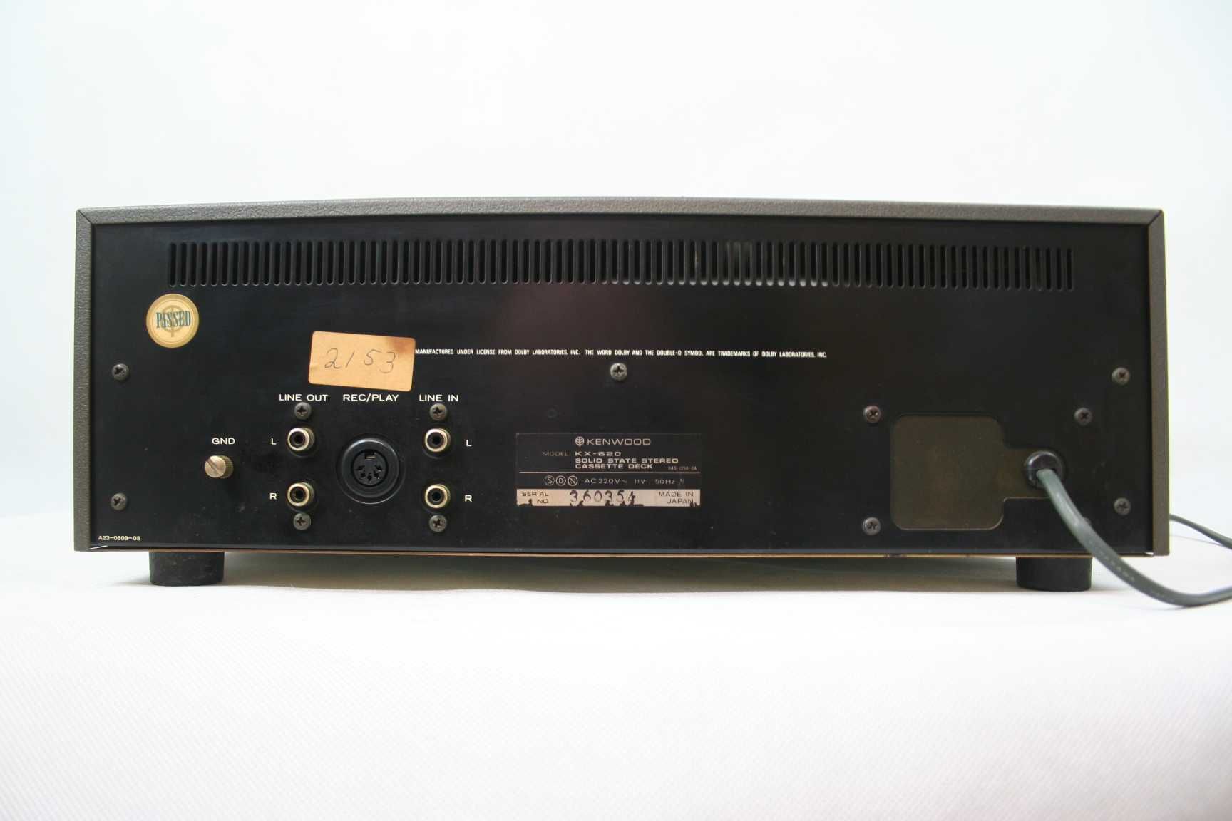 Deck KENWOOD KX-620 |2 head|