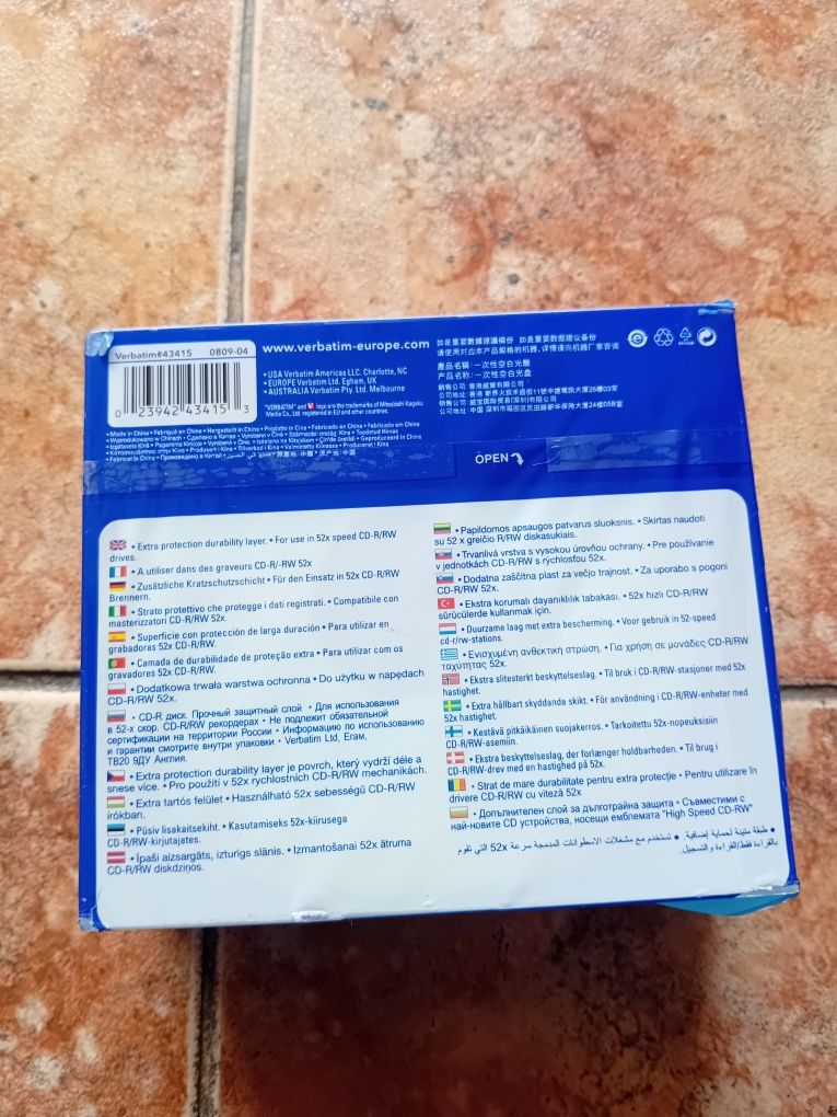 Pack Cd virgens.  .