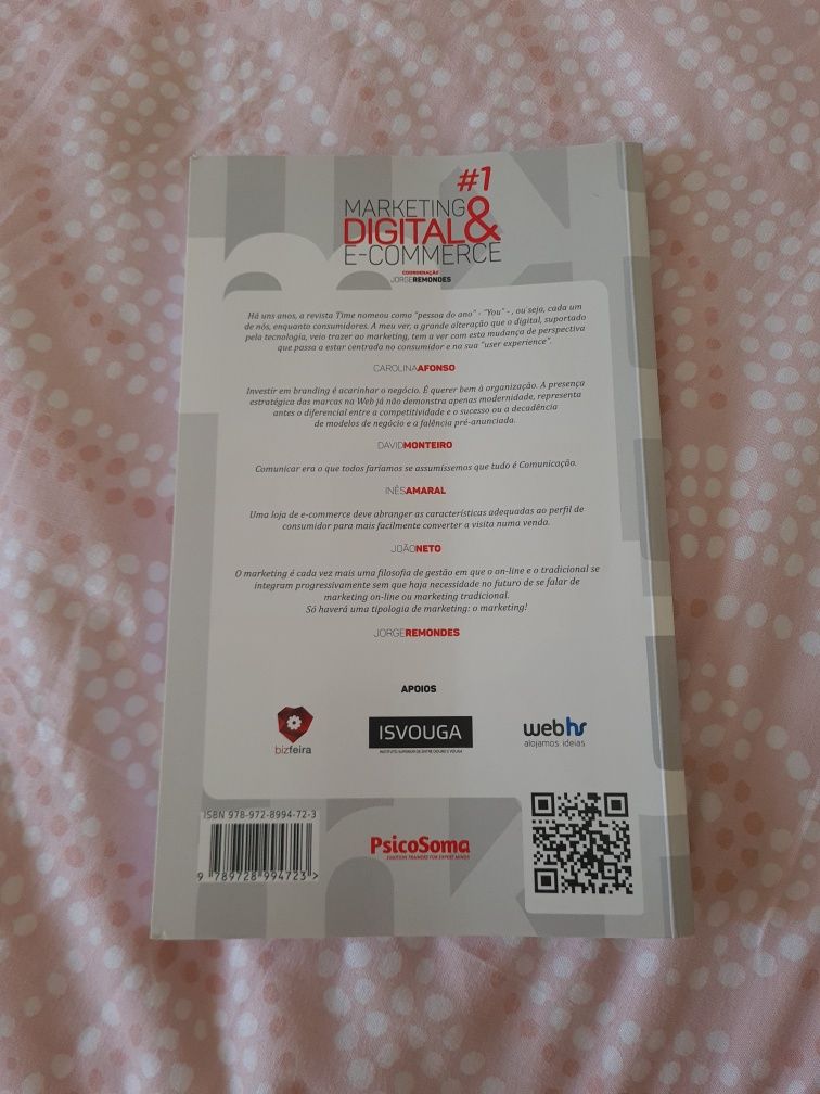 Livro "marketing digital e e-commerce"