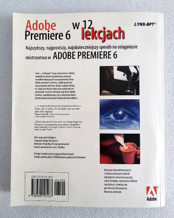 Adobe Premiere 6 - pakiet książek.