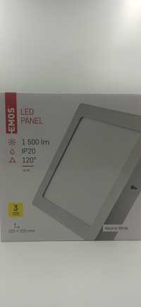 Lampa panel  LED Oprawa LED kwadratowa 18W IP20 neutralna biel