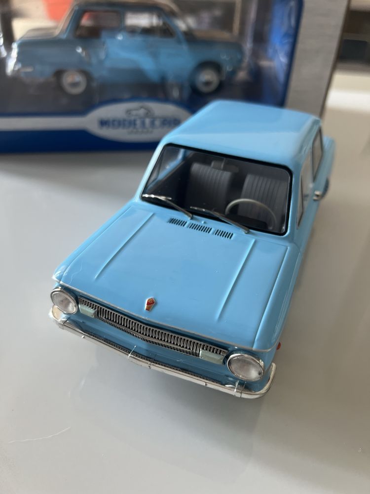 Модель автомобіля ЗАЗ 966 «Запорожець», 1/18 металева. Виробник MCG.