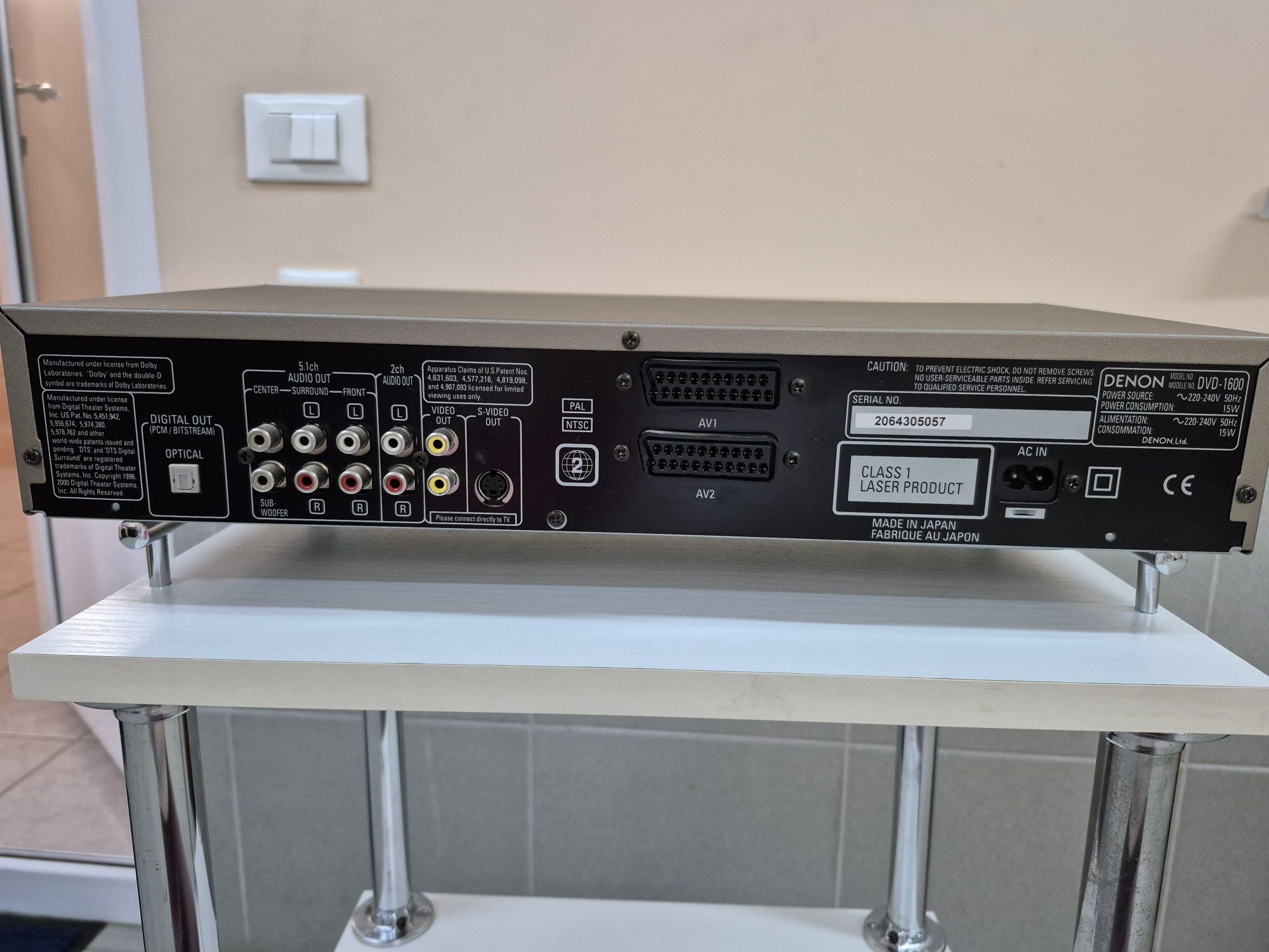 Продам DVD 1600/CD  VIDEO pleer  Denon