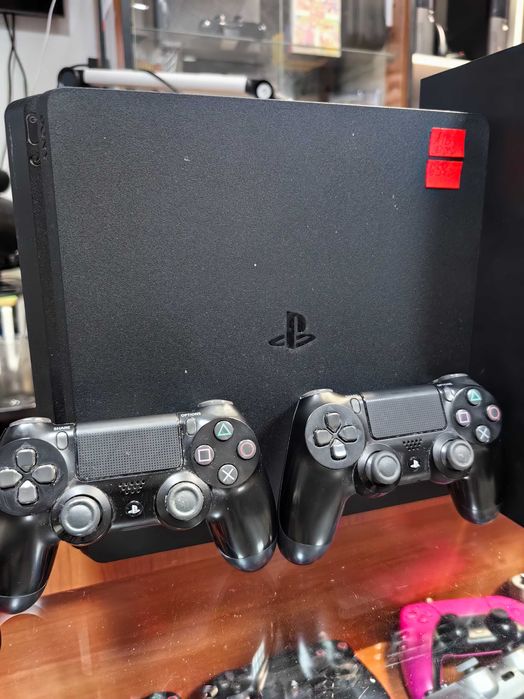 Konsola PS4 SLIM 1TB PlayStation 4  2x PAD Wymiana Skup SklepRetroWWA