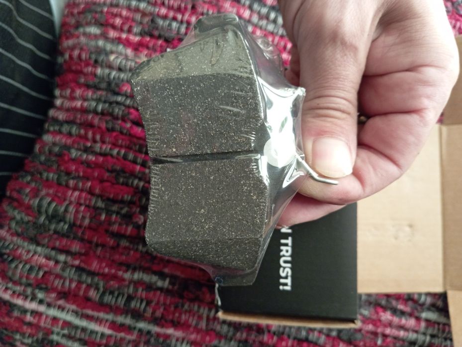 Pastilhas de travão frente