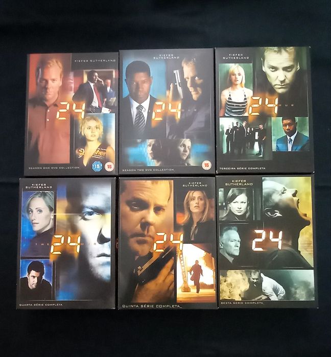 DVDs 24H temporadas 1 a 6