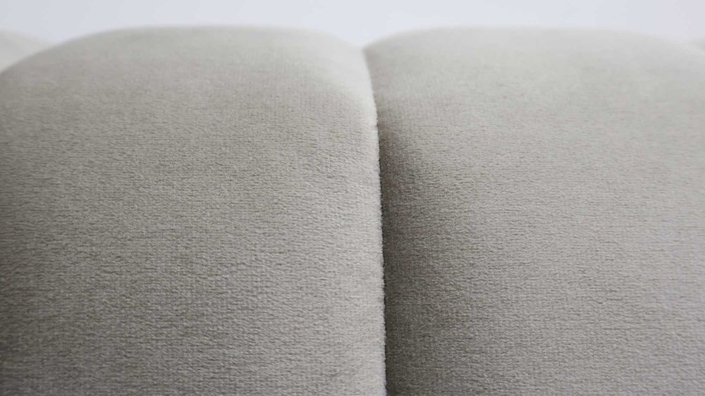 TŁL Narożnik nowoczesny design ciemny beż VELLUTO 3 MIKA kanapa sofa