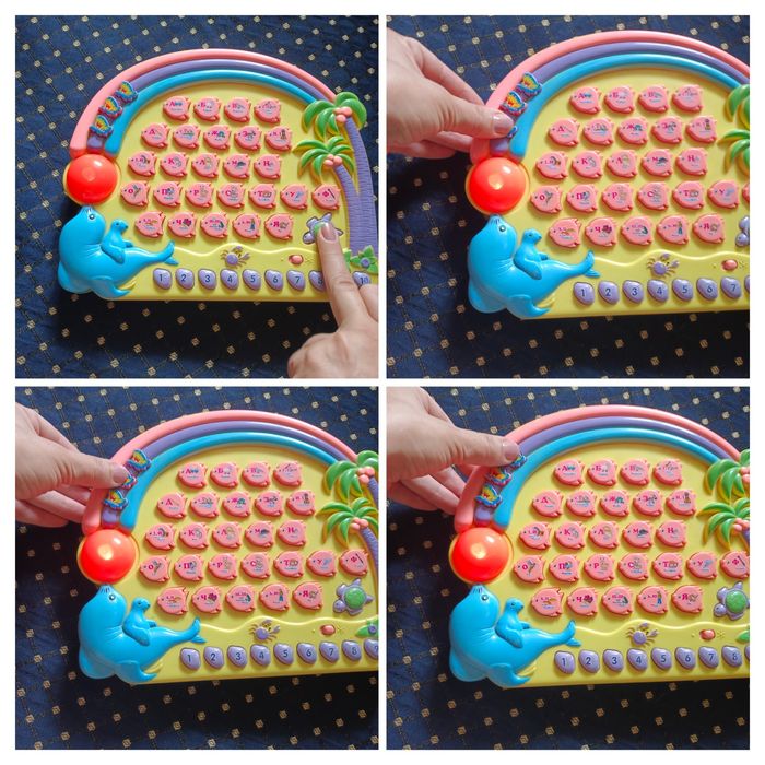 Абетка,Азбука-говорящая"Лiтери" "Слова" ""Звуки" "Цифри "