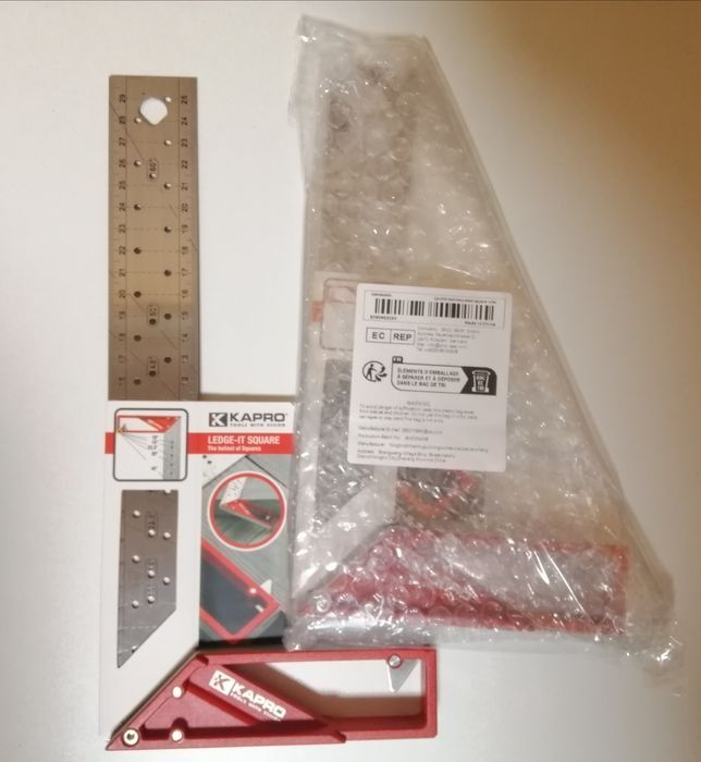 Кутник капро kapro угольник дев'яносто 25 і 30см