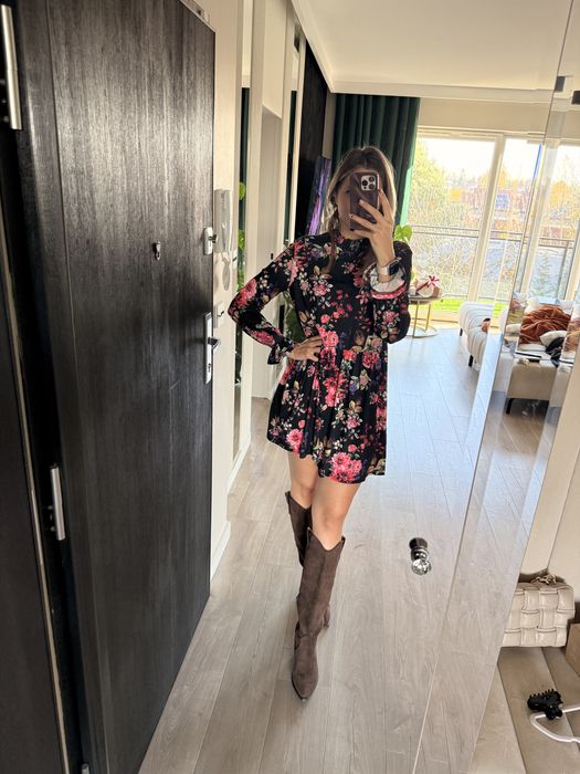 Sukienka w kwiatki mohito xl