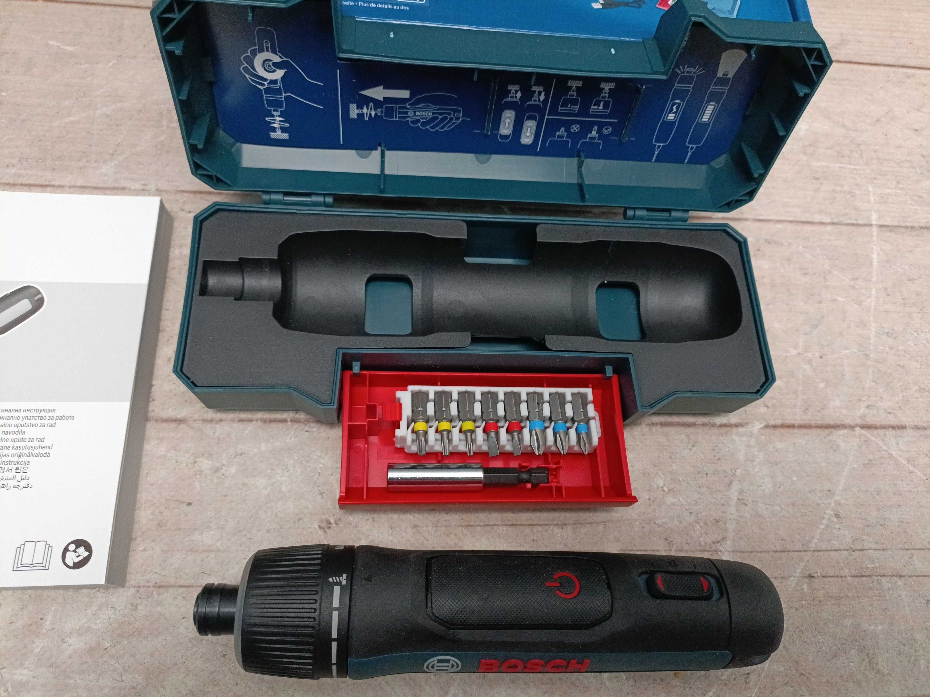 Bosch GO 3 акумуляторна викрутка Professional + тримач + біт + кейс