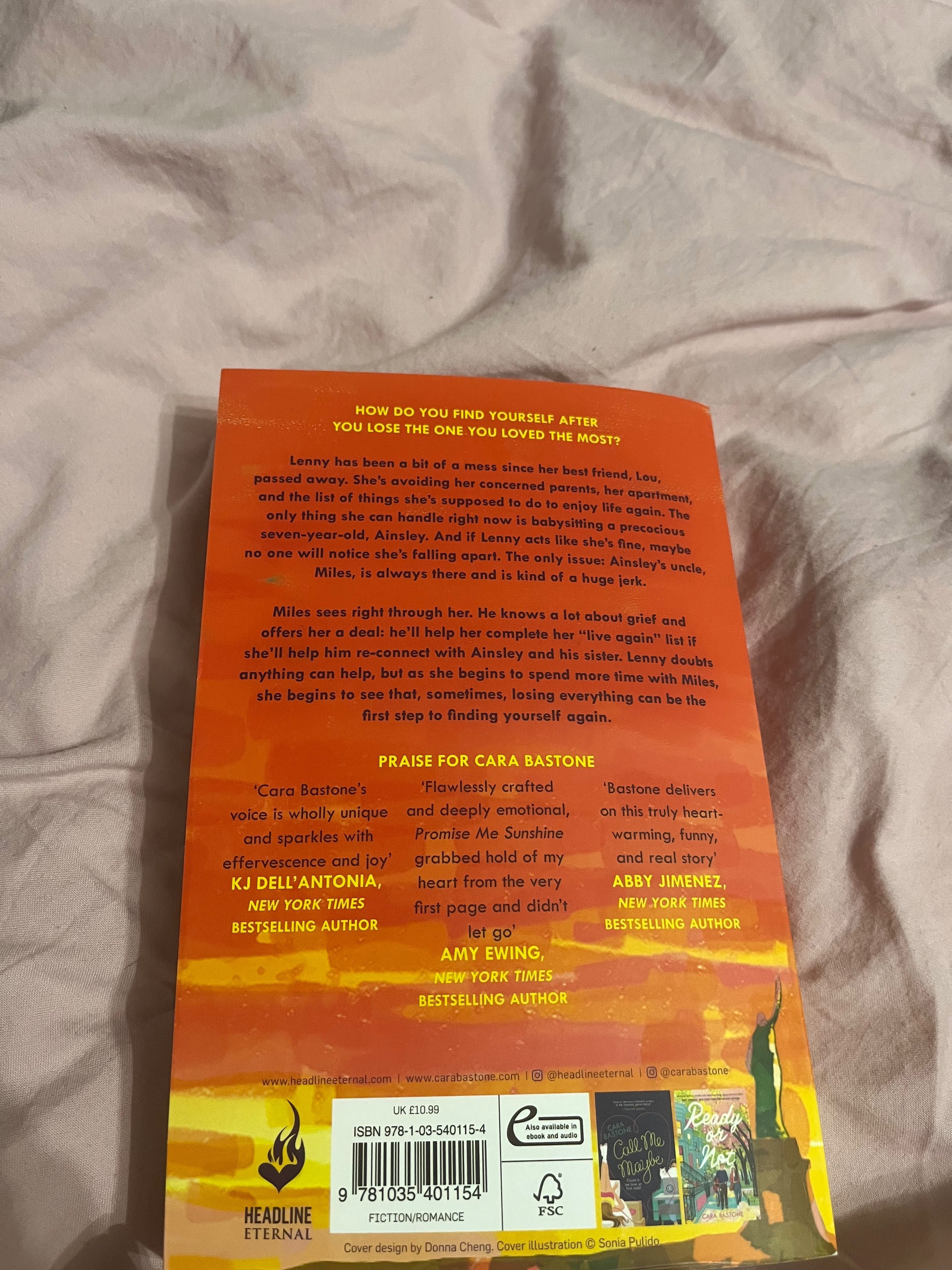 Книга Promise me sunshine