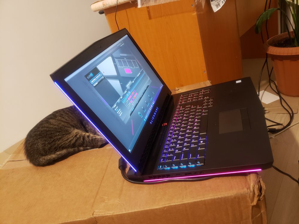 Dell Alienware R5 17.3 Core i7-8750H RAM 16ГБ/512Gb GeForce GTX 1070
