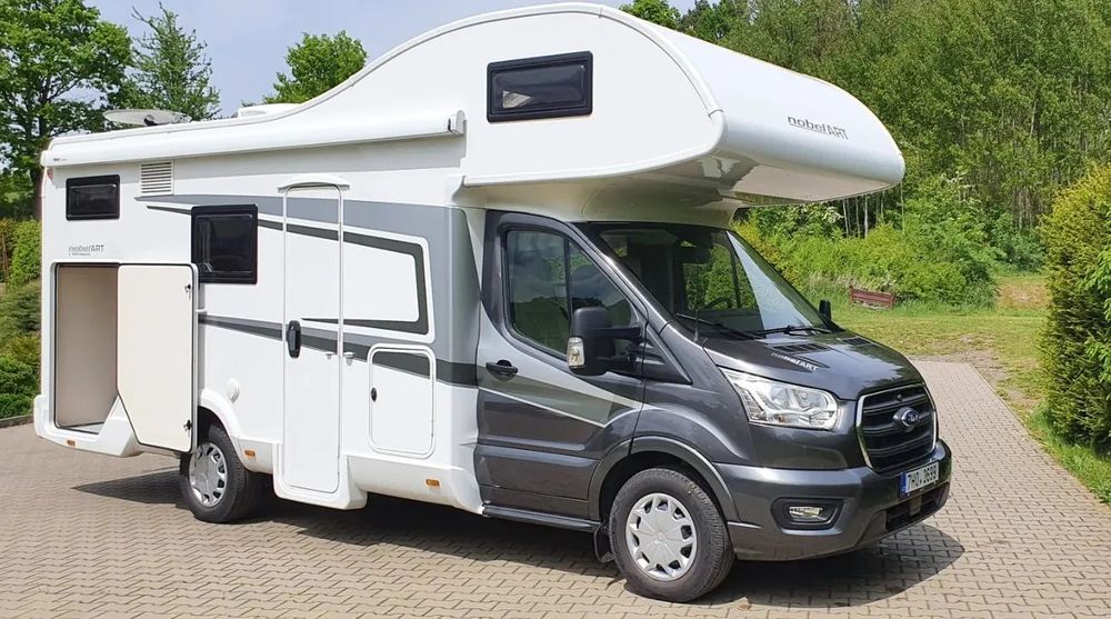 NobelART A 9000  Ford Transit Nobel 6-OSOBOWY Bezwypadkowy 2019 Ogrzewanie zimowe