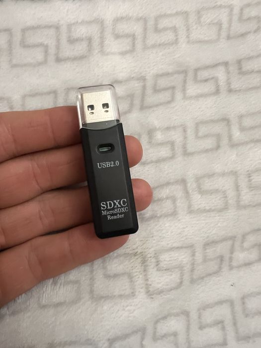 Картрідер зовнішній USB 2.0 micro SD