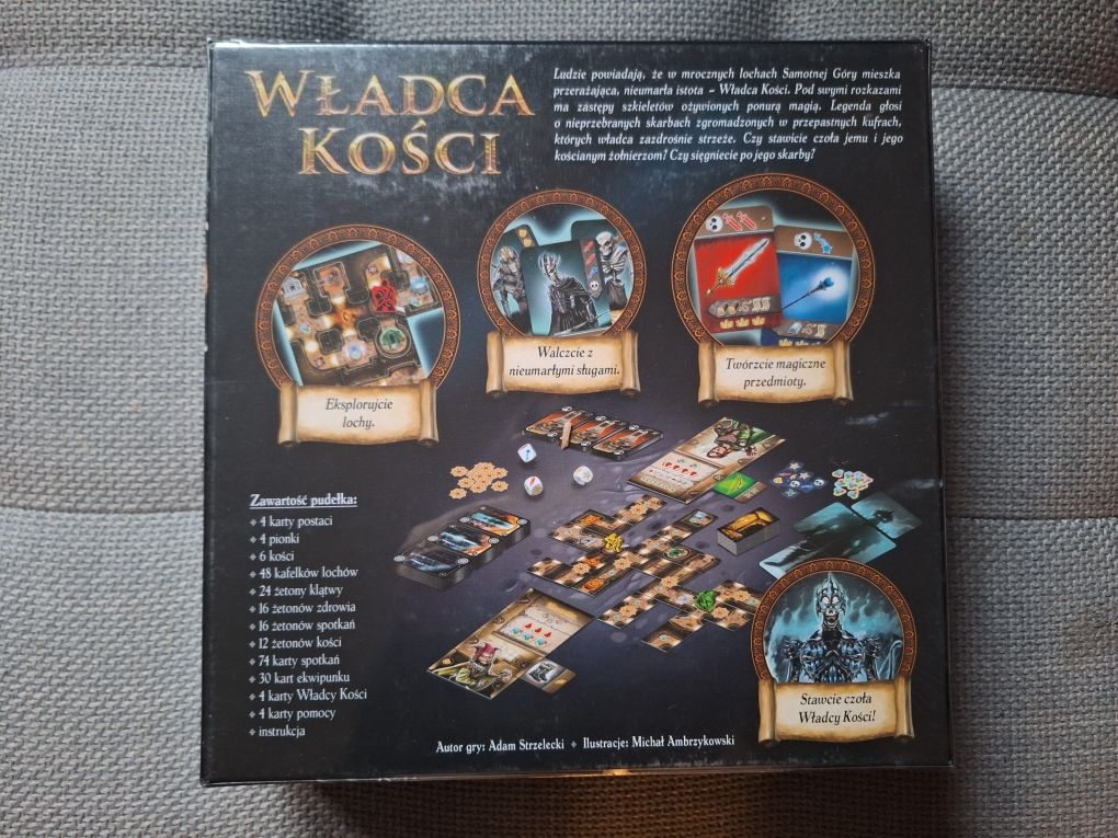 Gra Władca kości nowa w folii