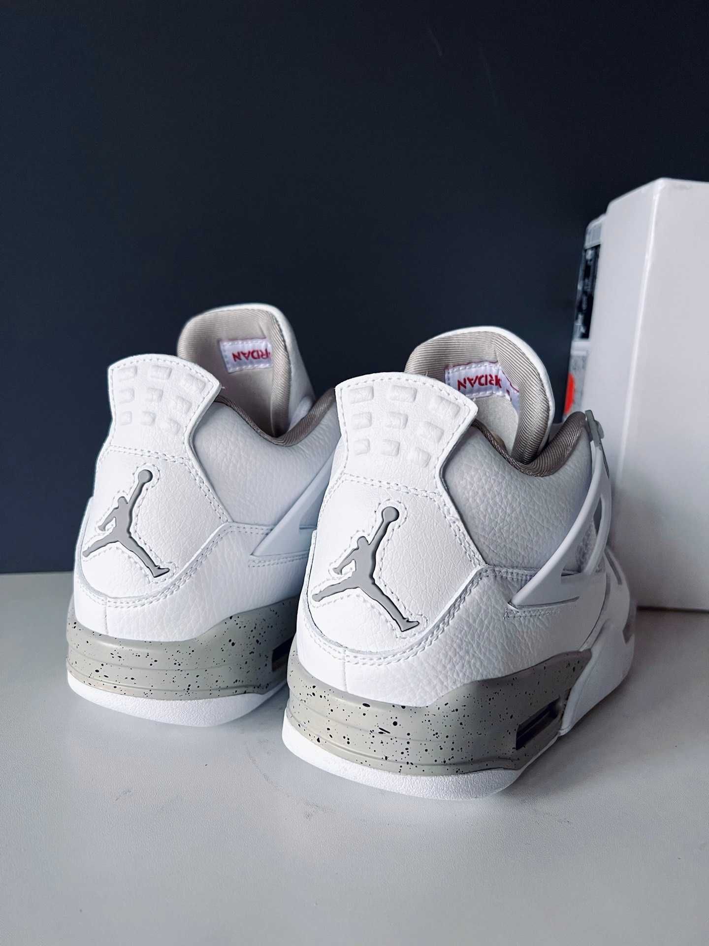 Jordan 4 Retro Białe Oreo Buty codzienne nowe z metką R.41