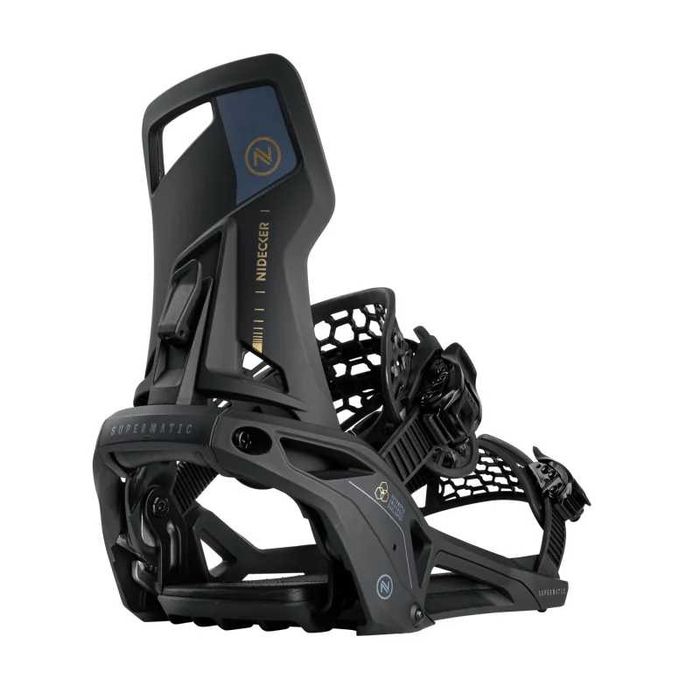 Wiązania snowboardowe Nidecker Supermatic Black Sklep Serwis Wypo
