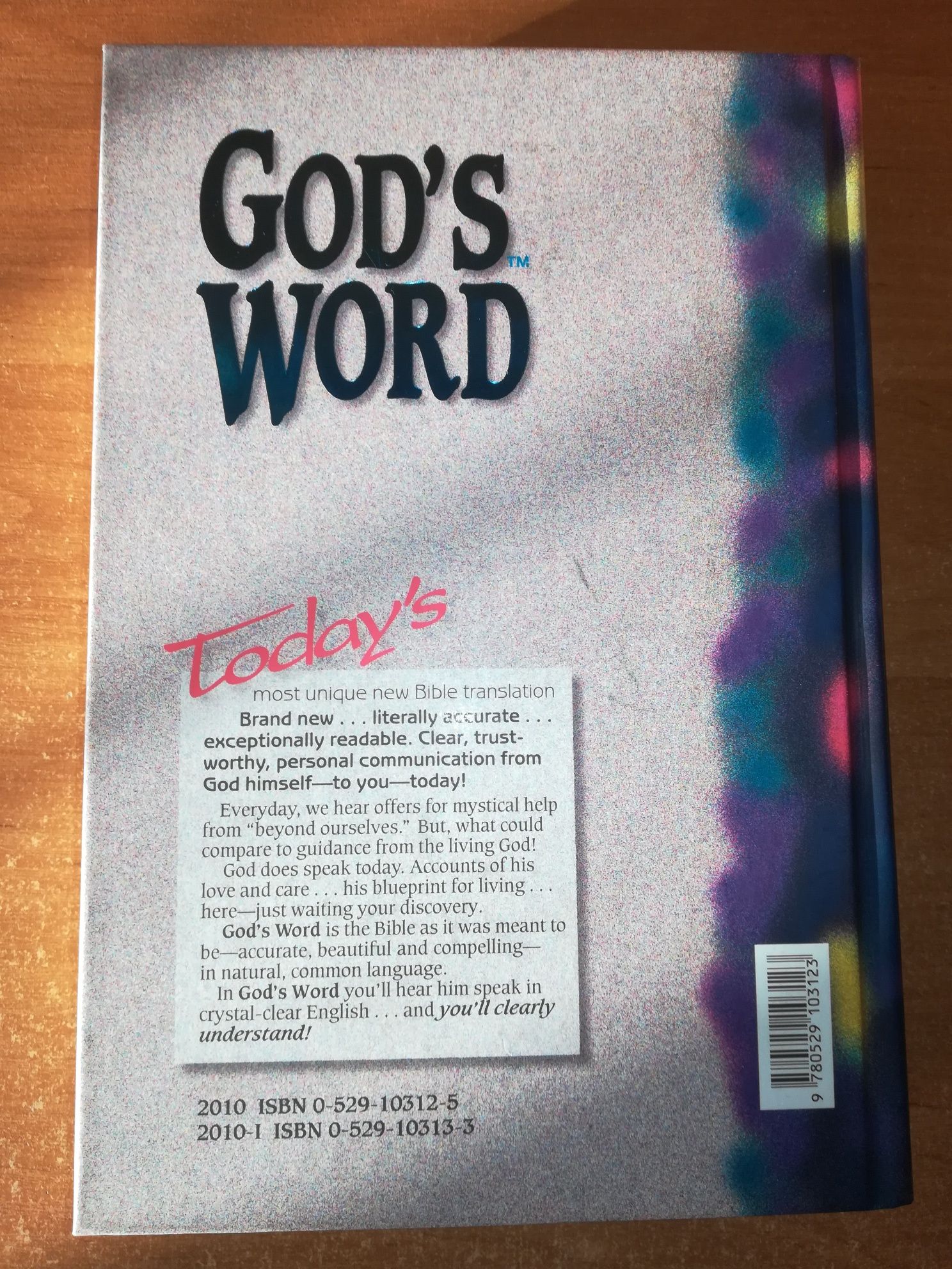 Biblia w języku angielskim God's Word twarda okładka