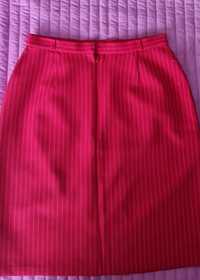 Spódnica czerwona mini