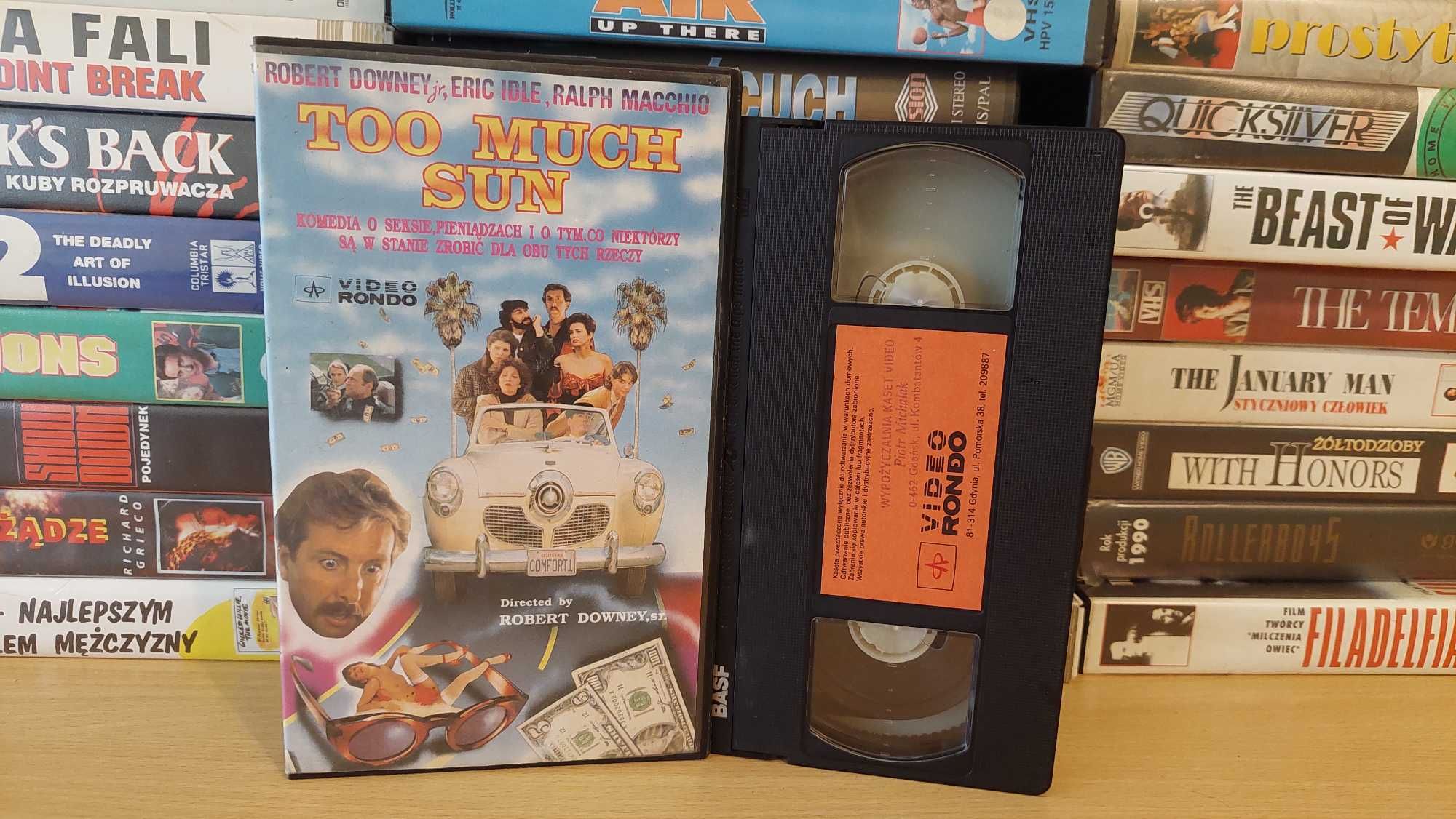 Za Dużo Słońca - (Too Much Sun) - VHS