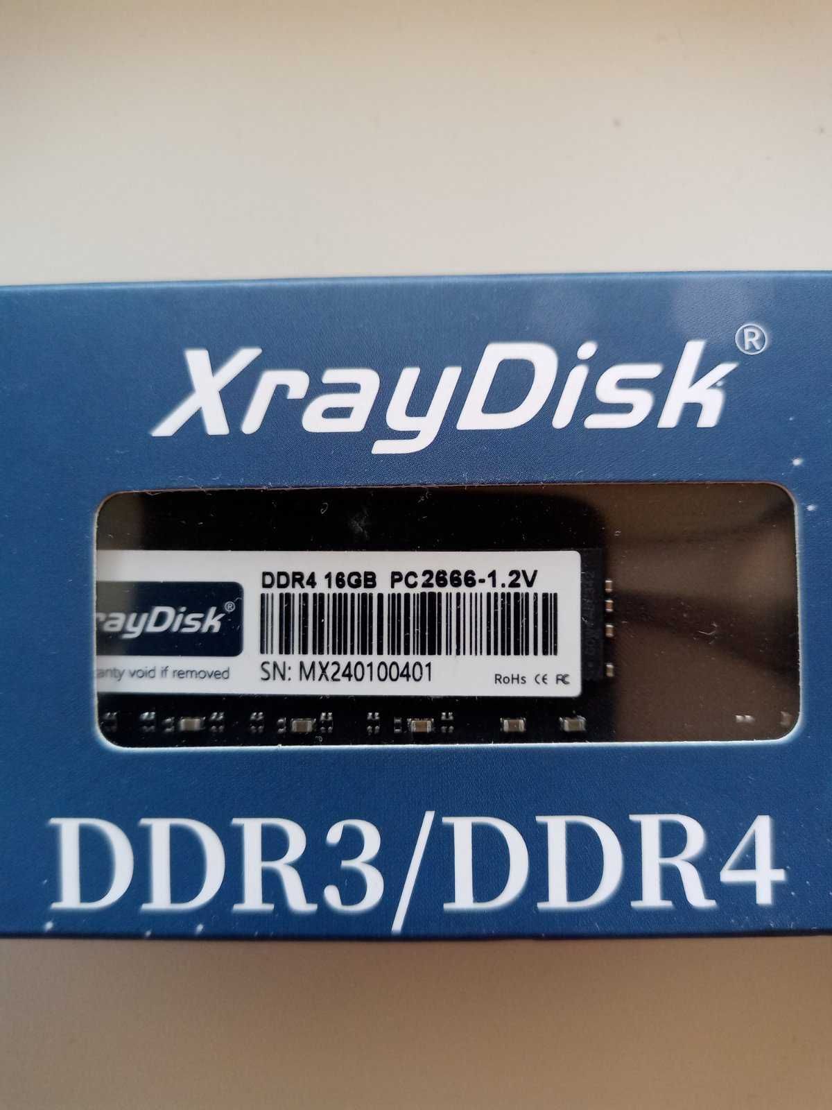 XrayDisk Ram DDR4 32 (2x16) Gb 2666 МГц