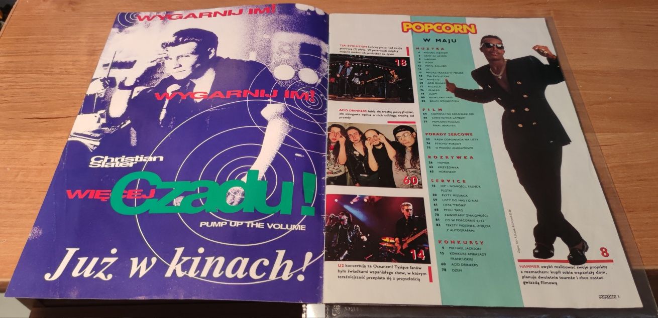 Gazetka popcorn z 1992 roku numer 5