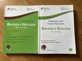 Livros de Preparação para Exames Nacionais Biologia e Geologia Pack 2