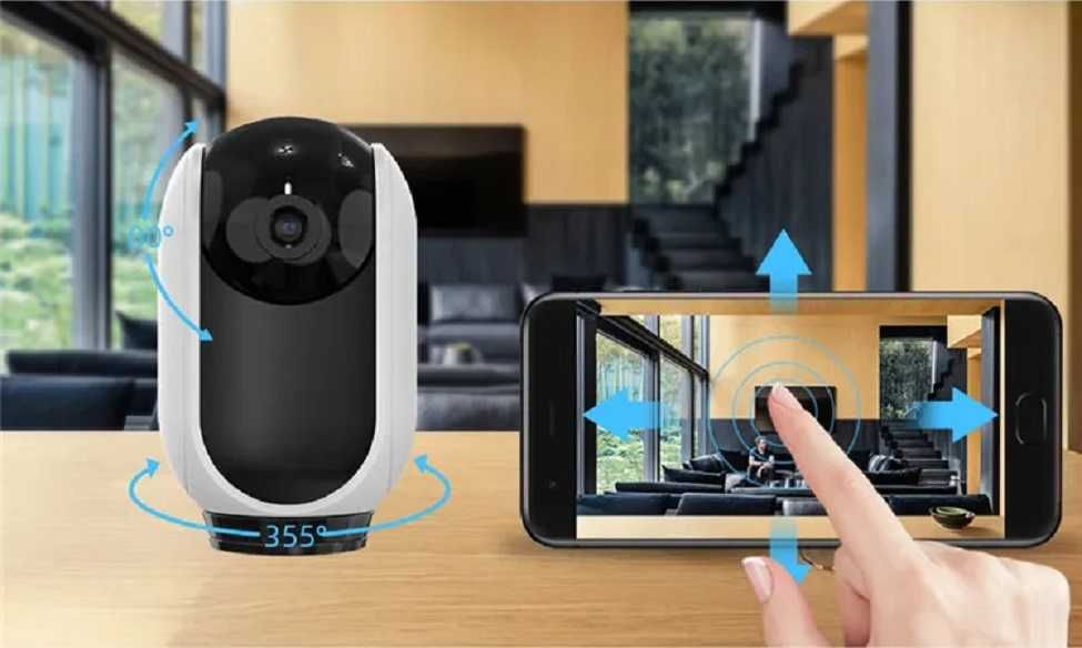 Kamera Wewnętrzna Obrotowa Smart Niania Wifi 3Mpx