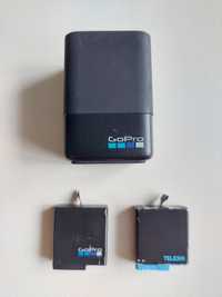 Зарядное устройство для аккумуляторов GoPro AJDBD-001 + 2 аккумулятора