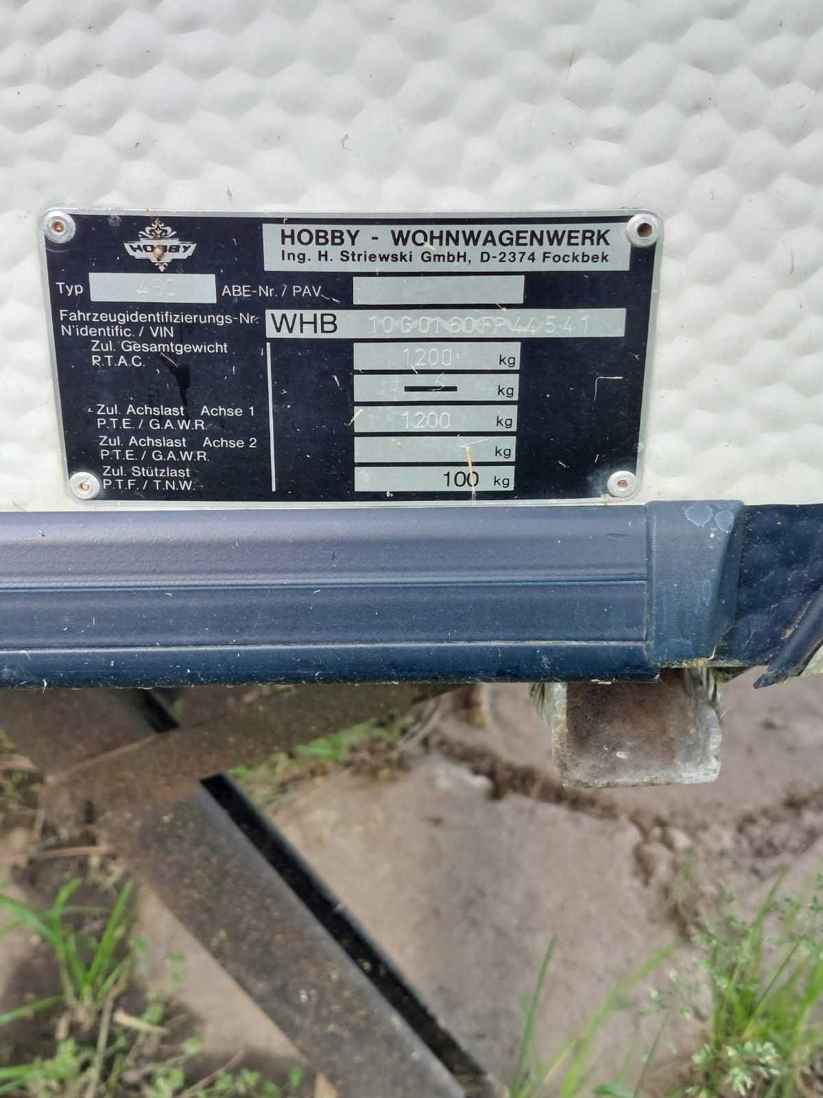 HOBBY PRESTIGE DMC 1200kg bardzo dobry stan !!!