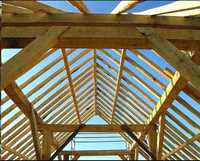 Więźba dachowa, drewno konstrukcyjne, niska cena.