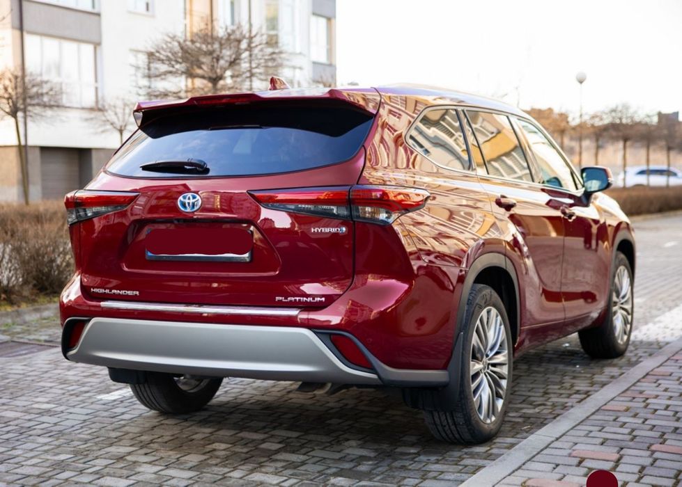 Тойота хайлендр гібрид Toyota  Highlander hybrid platinum 21р.
