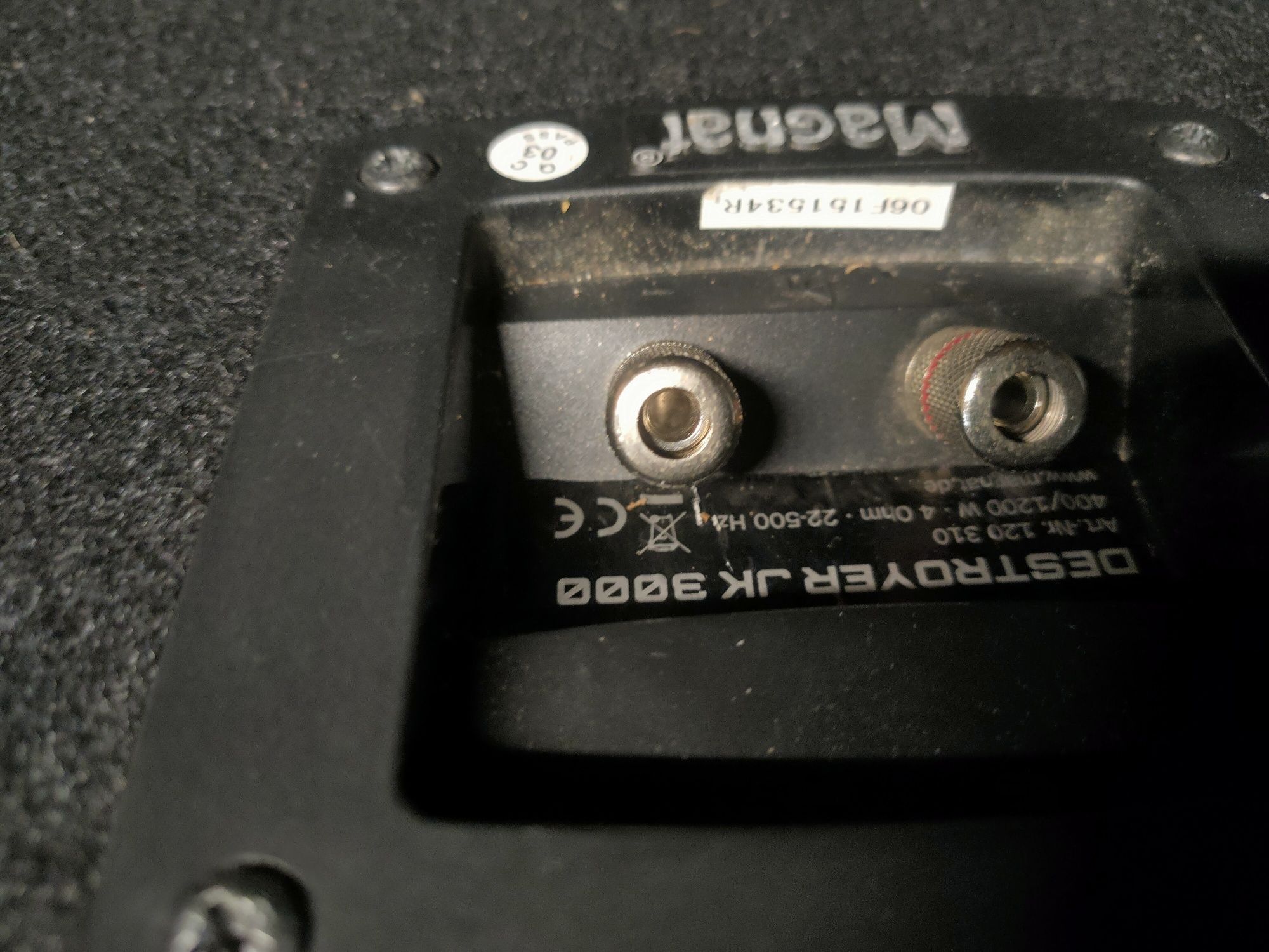 Subwoofer magnat