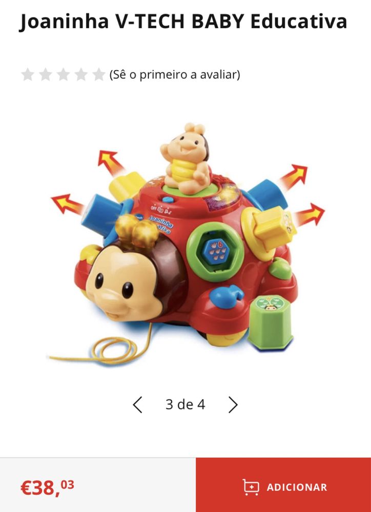 Brinquedo Interativo Bebé e Criança