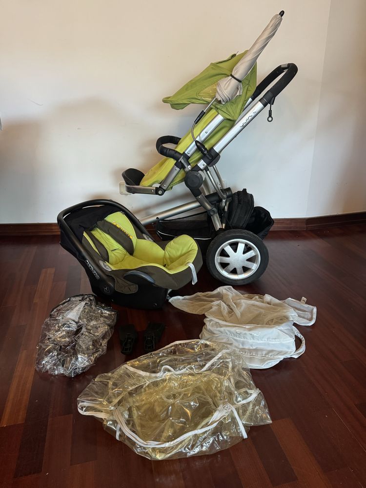 Carrinho bebe quinny buzz-3 rodas