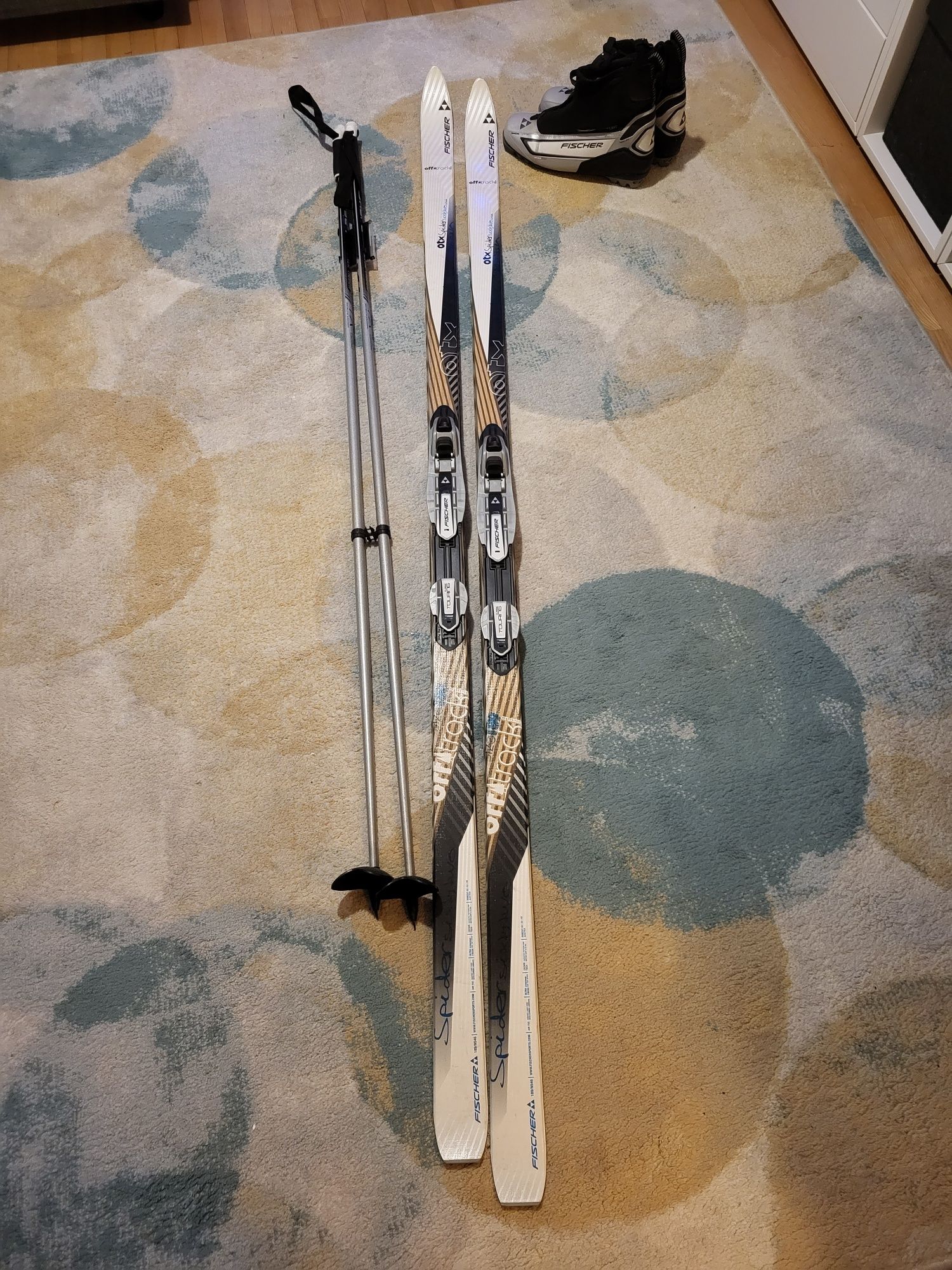 Narty biegowe Fischer Spider 62 crown +buty + kijki
