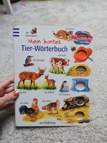 Mein erstes Tier Wörterbuch Książka dla dzieci po niemiecku słownik