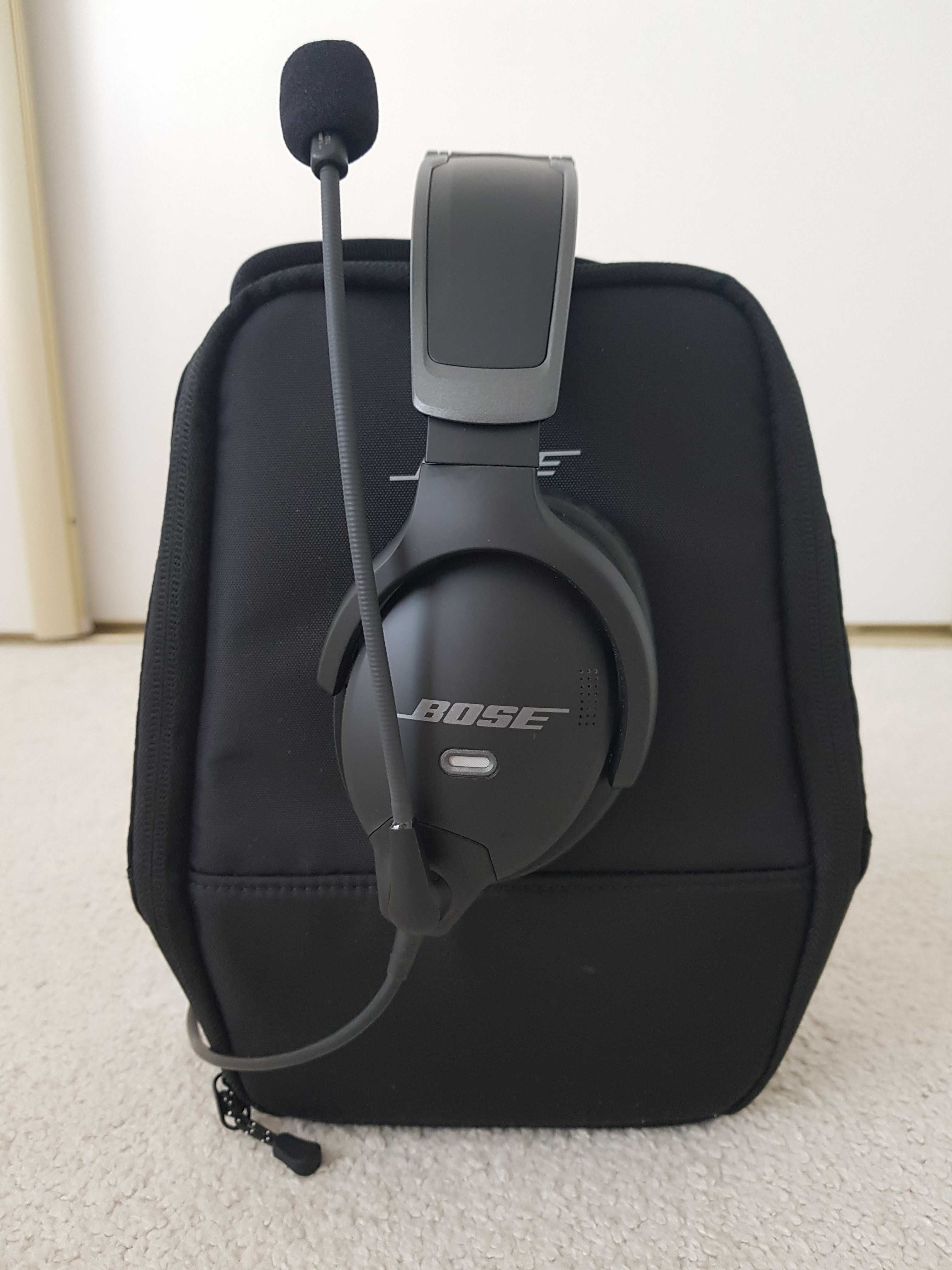 Słuchawki lotnicze Bose A30 (model po A20) z Blutoothem, NOWE