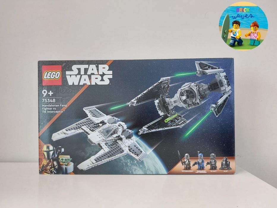 ENVIO GRATIS-LEGO 75348 Fang Fighter vs TIE Interceptor (Star Wars)