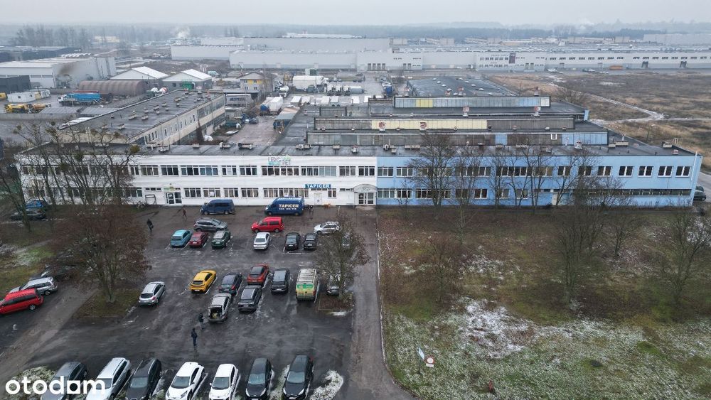 Toruń hala przemysłowa z częścią biurową 7170 mkw.