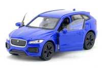 Jaguar F-Pace model WELLY 1:34 niebieski