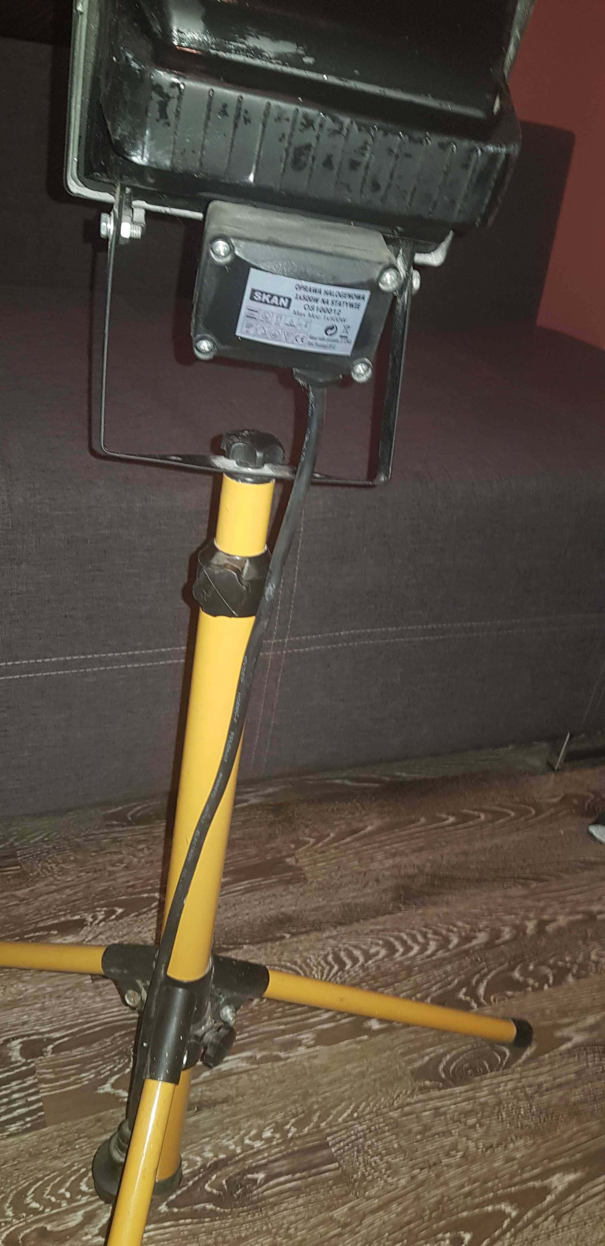 Lampa Halogenowa na Statywie 1X500W