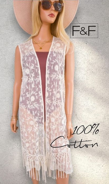 Narzutka na kostium kąpielowy boho xxl/xxxl