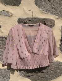 Blusa rosa Shein