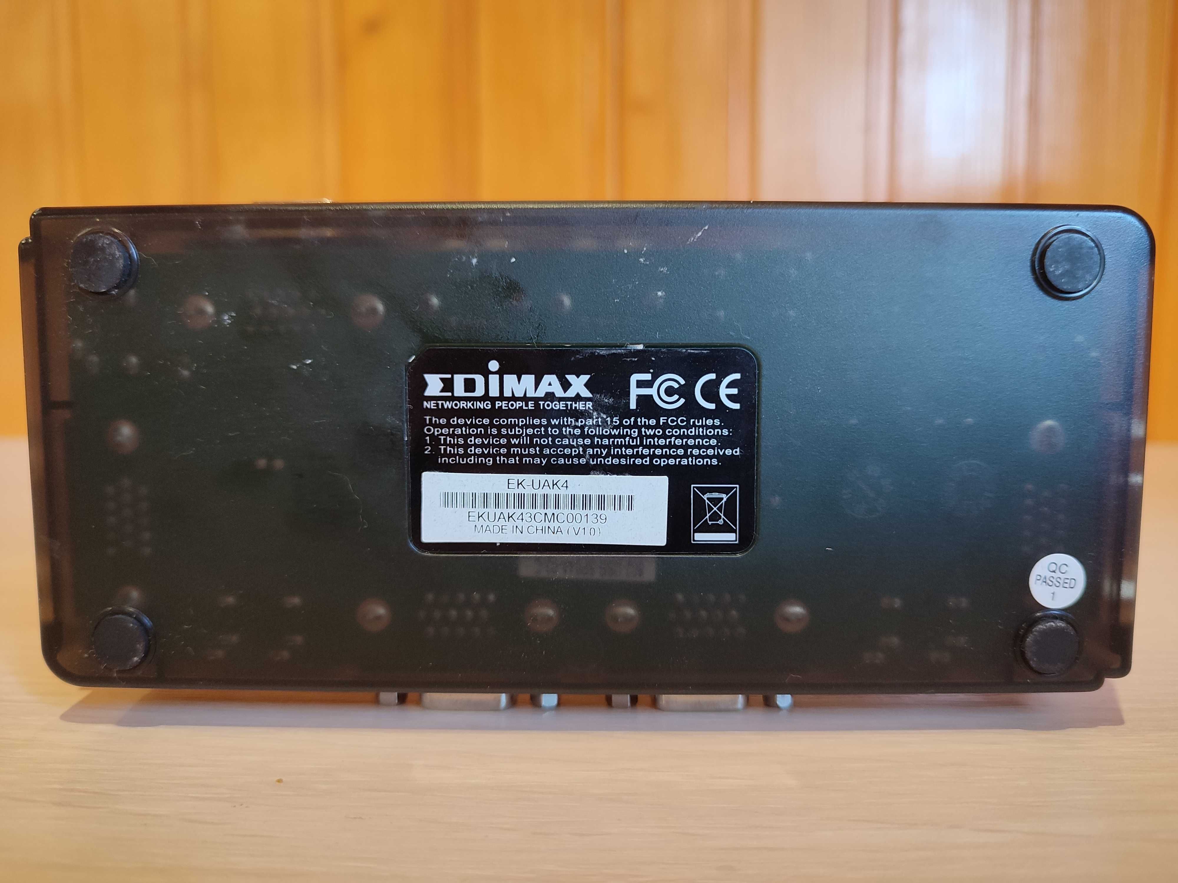 KVM-переключатель Edimax EK-UAK4 USB на 4 Пк