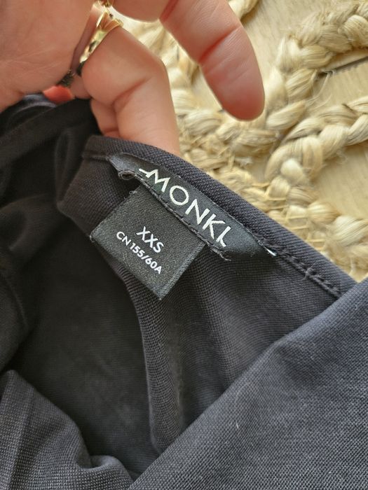 Ciemnoszary Kombinezon damski xxS/XS  Letni, Wygodny, Szerokie Nogawk