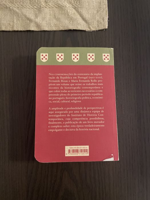 Historia da Primeira Republica Portuguesa