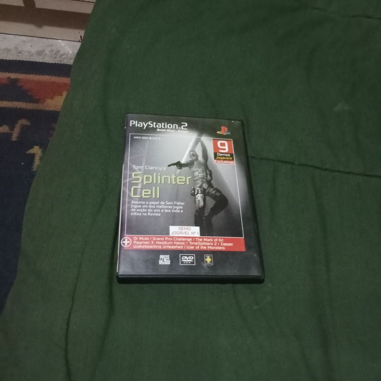 PlayStation 2 1 jogo e 2 comandos